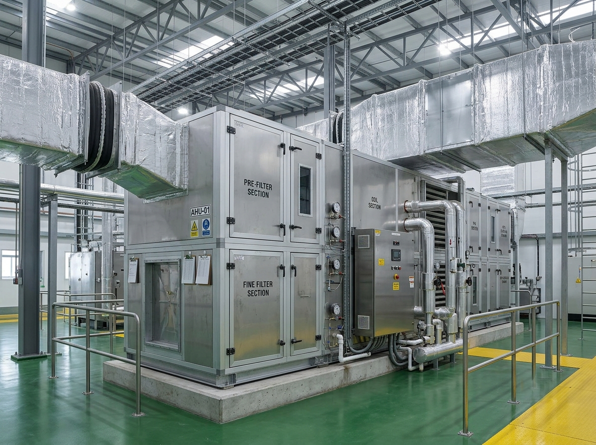 Clean Room AHU System Manufacturer and Exporter in India